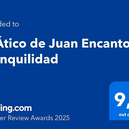 El Atico De Juan Encanto Y Tranquilidad Апартаменты